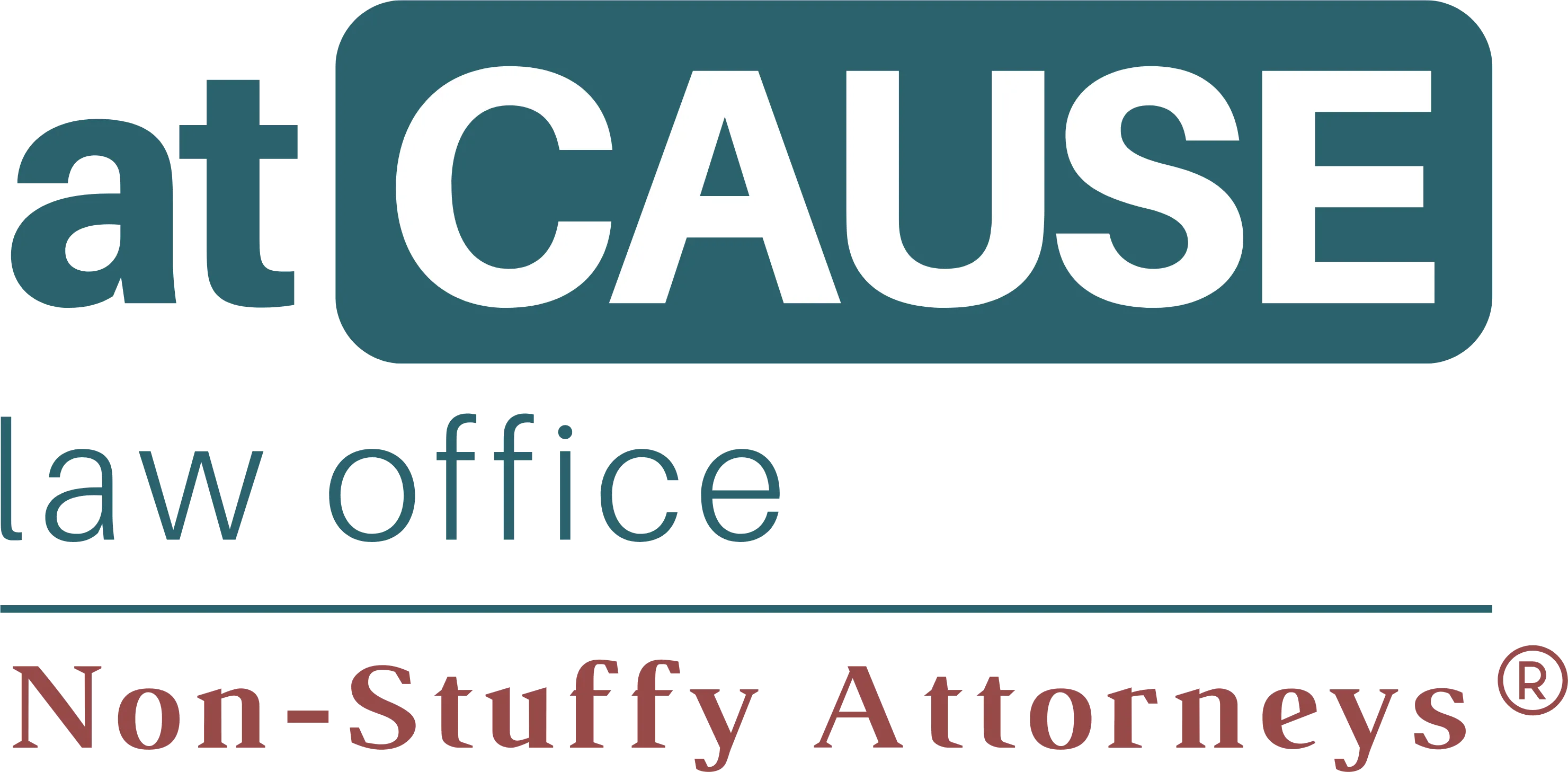 The official company logo for atCAUSE Law Office