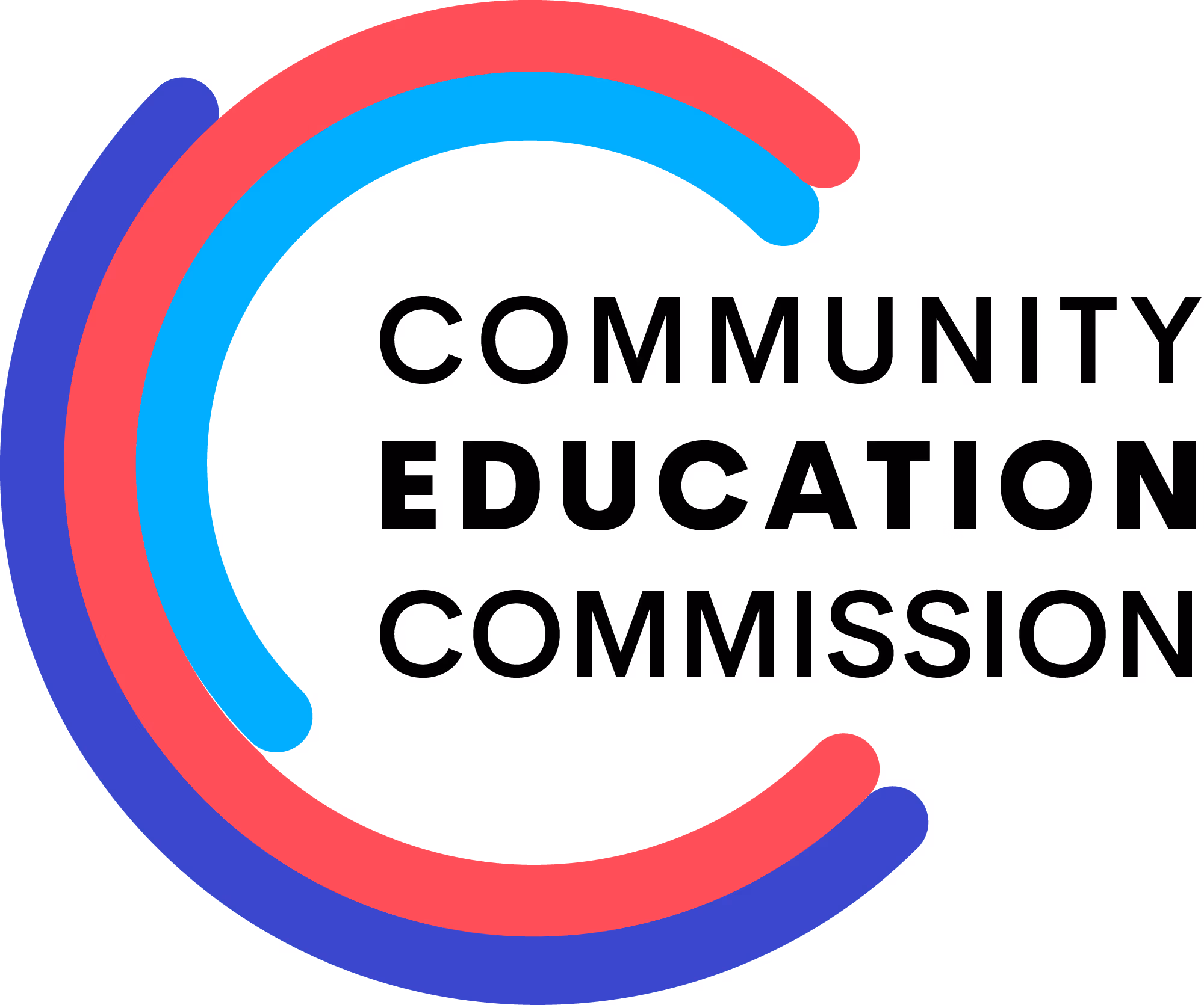 The official company logo for Community Education Commission