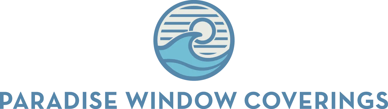 The official company logo for Paradise Window Coverings